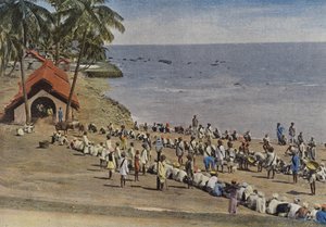 Andaman Adaları, Ortak Yemek Hazırlıkları by European Photographer